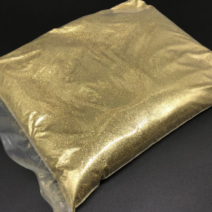 Декоративні блискітки (гліттер) дрібні упаковка 1 кг Золотий (BL-003) надійний