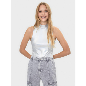 Боді Bershka XAZ282400RYDR S Сріблясте (DD8000005593394) рейтинг