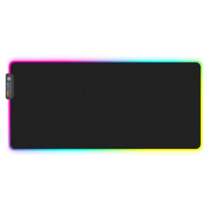 Килимок для мишки BauTech RGB Gaming Mouse Pad з підсвічуванням, світлодіодний, що світиться, Чорний (1009-774-00)