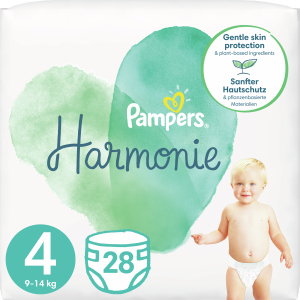 Подгузники Pampers Harmonie Размер 4 (9-14 кг) 28 шт (8006540156636) ТОП в Харькове