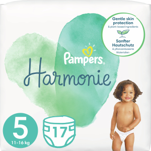 Подгузники Pampers Harmonie Размер 5 (11-16 кг) 17 шт (8006540156315) в Харькове