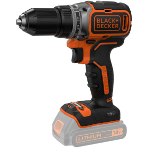 Дриль-шуруповерт акумуляторний безщітковий Black&Decker BL186N краща модель в Харкові