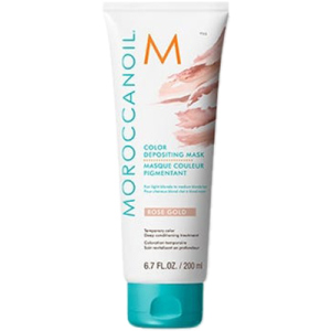 Маска с эффектом цвета MoroccanOil Color Depositing Mask цвет Rose Gold 200 мл (7290113140646) лучшая модель в Харькове