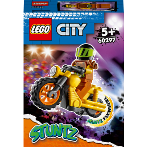 Конструктор LEGO City Stuntz Разрушительный трюковый мотоцикл 12 деталей (60297) ТОП в Харькове