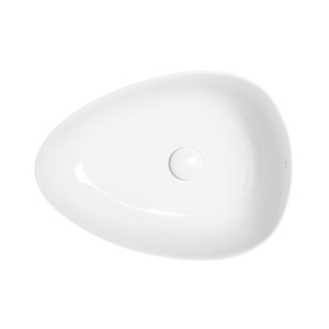 Раковина-чаша Qtap Leo 400х350х160 White з донним клапаном QT1111A053W ТОП в Харкові