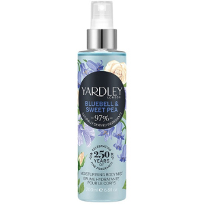 Міст зволожуючий парфум для тіла Yardley Bluebell &amp; Sweet Pea Moisturising Fragrance Body Mist 200 мл (5056179301580) в Харкові