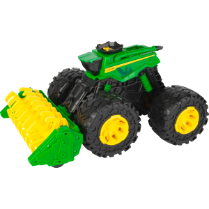 Игрушечный комбайн Tomy John Deere Monster Treads с молотилкой и большими колесами (36881473299) надежный