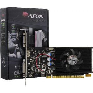 Відеокарта AFOX PCI-Ex GeForce GT 730 2GB GDDR3 (128bit) (954/1333) (VGA, DVI, HDMI) (AF730-2048D3L6)