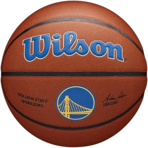 Мяч баскетбольный Wilson NBA Team Composite Golden State Warriors Size 7 (WTB3100XBGOL) надежный