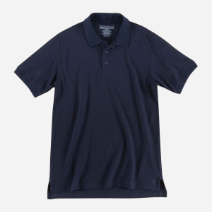 Поло тактичне 5.11 Tactical Tactical Utility Short Sleeve Polo 41180-724 XL Dark Navy (2000980473755) краща модель в Харкові