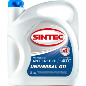 Антифриз Sintec Universal -40°C G-11 5 кг Синій (800522) в Харкові