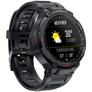 Смарт-годинник Gelius Pro G-WATCH GP-SW008 Bluetooth Call IPX7 Black (2099900873041) краща модель в Харкові