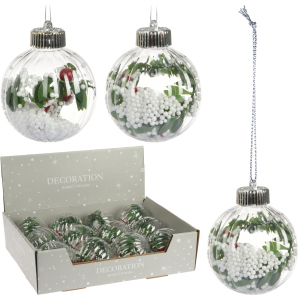 купить Набор елочных шаров Christmas Decoration 8 см 12 шт (ABJ432510)