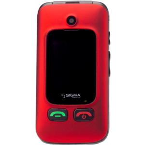 Мобильный телефон Sigma mobile Comfort 50 Shell Dual Sim Black/Red лучшая модель в Харькове