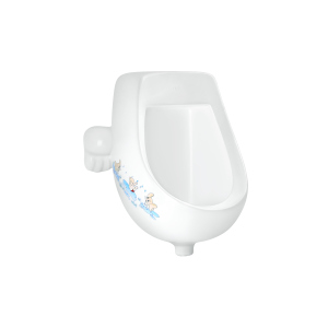 Пісуар підвісний дитячий Qtap Baby 420х300х465 White з малюнком QT2388U460EWD краща модель в Харкові