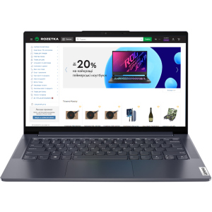 Ноутбук Lenovo Yoga Slim 7 14ITL05 (82A300KXRA) Slate Grey лучшая модель в Харькове