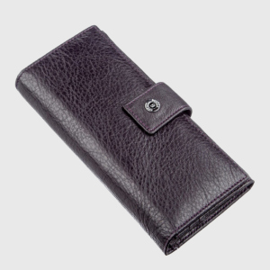 Жіночий гаманець шкіряний Boston 18846 Фіолетово-сірий рейтинг