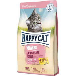 Сухий корм Happy Cat Minkas Junior Care Geflugel для кошенят віком від 4 - 12 місяців з птицею 1.5 кг (70374 / 4001967108163) в Харкові