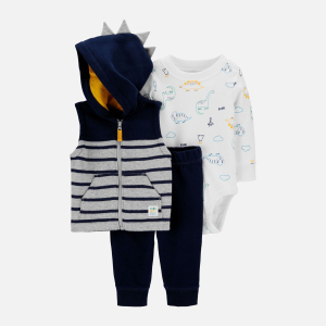 Комплект (боди + жилет + штаны) Carters 1H515510 92 см 400 N Navy (192136731009) надежный