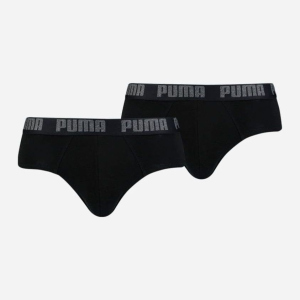 Труси-брифи Puma Basic Brief 2P 88910006 L 2 шт Black-Black (8718824239057) в Харкові