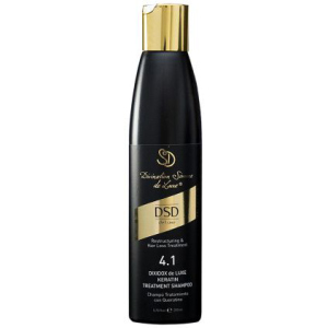 Восстанавливающий шампунь с кератином DSD de Luxe 4.1 Keratin Treatment Shampoo для роста и улучшения структуры волос 200 мл (8437011863089) ТОП в Харькове