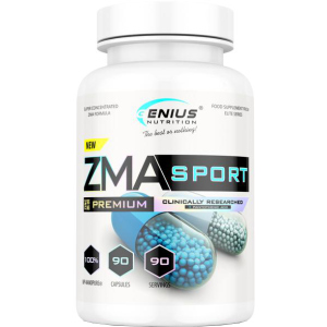 Витамины и минералы Genius Nutrition ZMA Sport 90 капсул (5402961054262)