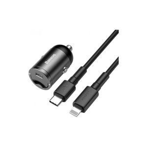 Зарядний пристрій Baseus Tiny Star Mini PPS 30W Type-C grey + cable Type-C to Lightni (TZVCHX-0G) краща модель в Харкові