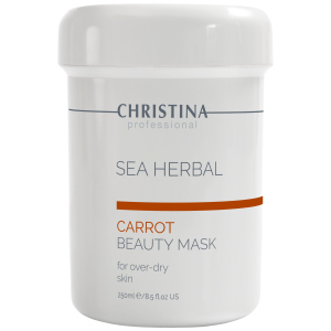 Морквяна маска краси Christina Sea Herbal Beauty Mask Carrot 250 мл (7290100360781) краща модель в Харкові