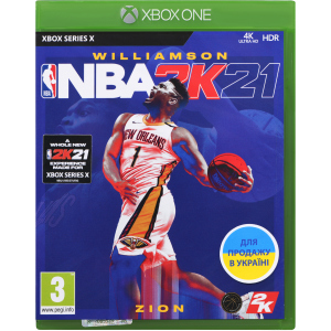 Гра NBA 2K21 для Xbox Series X (Blu-ray диск, Російська версія) краща модель в Харкові