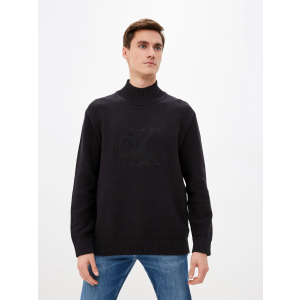 Свитер Calvin Klein Jeans Premium Ck Mock Neck Sweater J30J318619-BEH S Pvh Black (8719854532811)