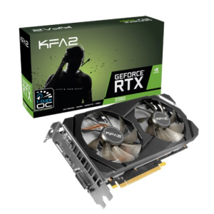 Відеокарта KFA2 GeForce RTX 2060 (1-Click OC) (26NRL7HPX7OK) краща модель в Харкові