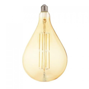 Лампа світлодіодна філаментна Horoz Electric TOLEDO Filament Amber LED 8Вт 620Лм Е27 2200К (001-049-0008)