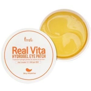 Гидрогелевые патчи для глаз Prreti Real Vita Hydrogel Eye Patch с витамином С 60 шт (8809541199240) лучшая модель в Харькове