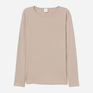 Лонгслив H&M 7849262bar S Пудра (PS2030000179541)