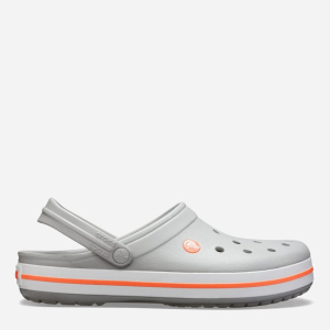 Кроки Crocs Jibbitz Crocband 11016-0FL-M5/W7 37-38 22.9 см Сіро-жовтогарячі (191448284623) ТОП в Харкові