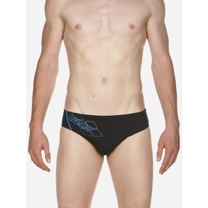 Плавки Arena M Bayron Brief 001728-581 XS Black/Pix Blue (3468336137550) надійний