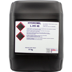 Гідравлічна олія Lotos Hydromil L-HV 46 17 кг (WH-P701J40-000) в Харкові