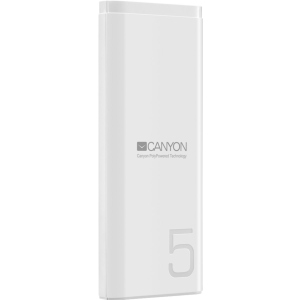 купить УМБ Canyon 5000 mAh White (CNE-CPB05W)