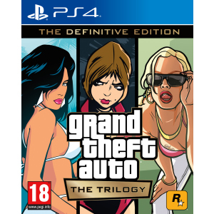 Игра GTA Trilogy для PS4 (Blu-ray диск, Russian subtitles) лучшая модель в Харькове