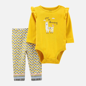 Костюм (боді + лосини) Carters 1M163610 68 см 700 Y Yellow (194135455696) в Харкові