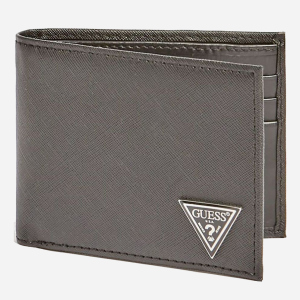 купить Кошелек мужской Guess Certosa Flat Billfold SMCERTLEA27-BLA Черный (8000702444268)