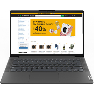 Ноутбук Lenovo IdeaPad 5 14ITL05 (82FE0177RA) Graphite Grey краща модель в Харкові