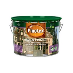 PINOTEX WOOD PRIMER Швидкосохнуча деревозахисна грунтовка, що глибоко вбирається, Безбарвна 10 л в Харкові