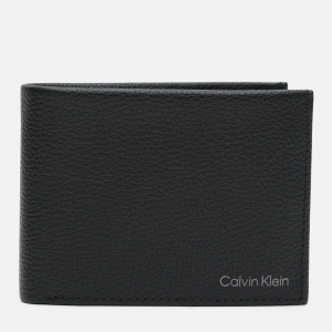 Чоловіче шкіряне портмоне Calvin Klein Jeans Warmth Trifold 10cc W/Coin L K50K507969-BAX Ck Black (8719855202812) в Харкові