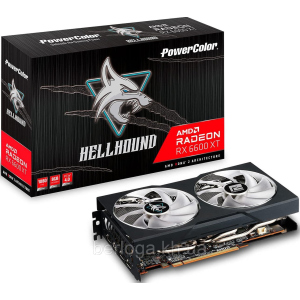 купить Видеокарта PowerColor Hellhound Radeon RX 6600XT 8GB GDDR6 (AXRX6600XT8GBD63DHLOC)