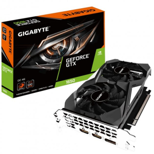 Відеокарта Gigabyte GeForce GTX 1650 4GB OC (GVN1650OC4GD) краща модель в Харкові