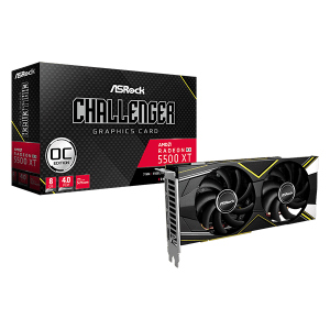 хороша модель Відеокарта ASRock Radeon RX 5500 XT Challenger D OC 8GB GDDR6 (90-GA1LZZ-00UANF)