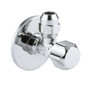 Кран кутовий приладовий 1/2"x3/8" GROHE нр-нр ручка 22018000 краща модель в Харкові