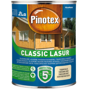 Захисно-декоративний засіб для деревини PINOTEX CLASSIC LASUR орегон 1 л. краща модель в Харкові