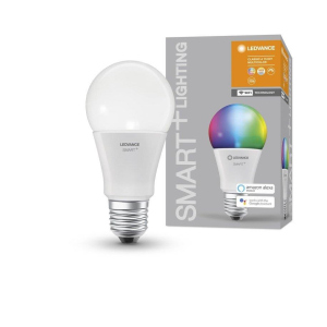 Світлодіодна лампа LEDVANCE SMART+ Classic A 75 E27 MULTICOLOR 9,5W (1055Lm) 2700-6500K + RGB WiFi дім-а